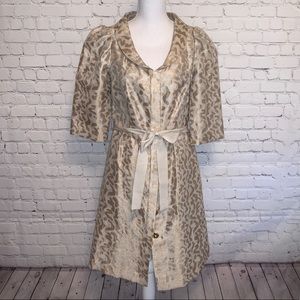 Etcetera Gold and Cream Jacket/Dress